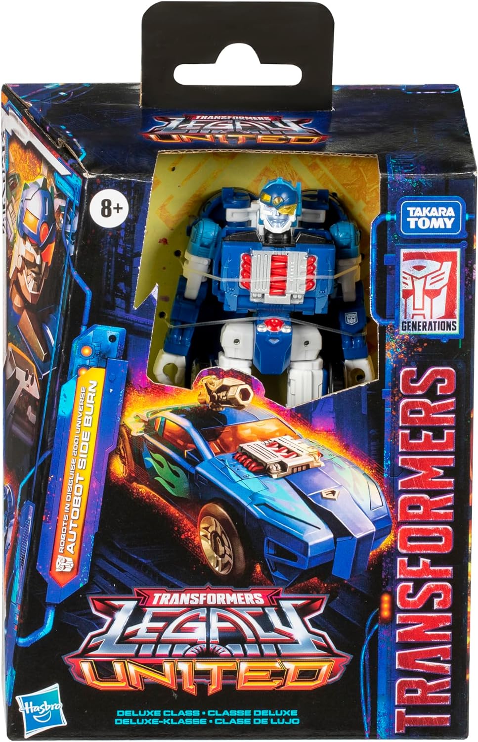 Transformers Generations Legacy United Deluxe Class R.I.D Side Burn Action Figure product image 4, provided for visual