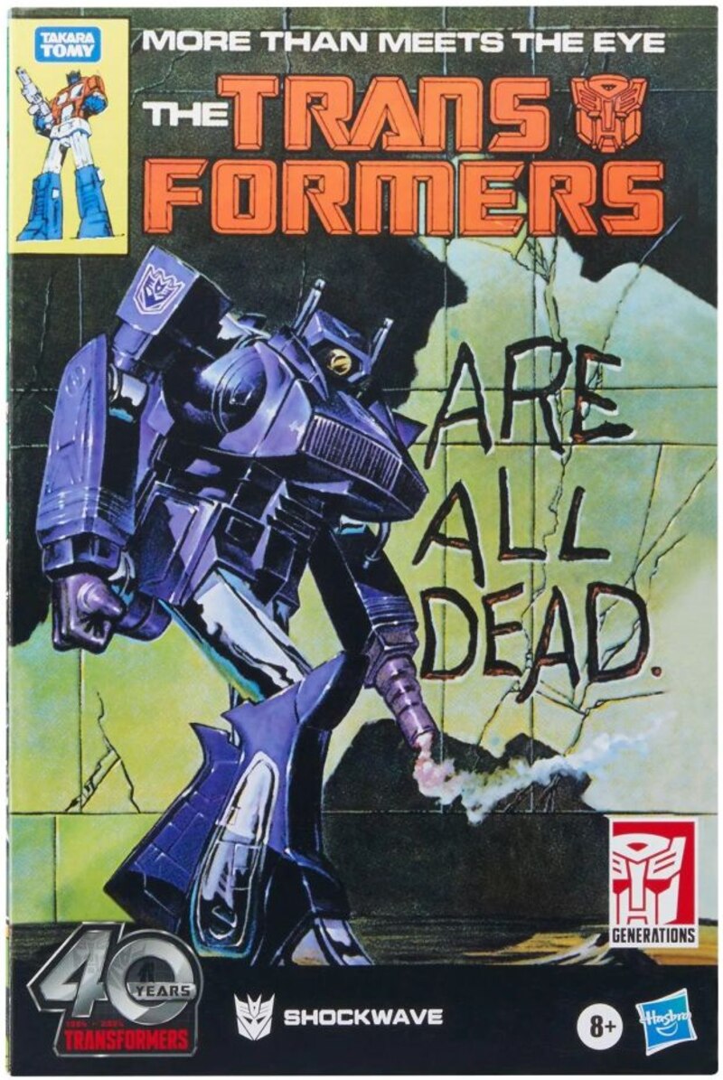 Transformers Generations Comic Edition Shockwave Action Figure product image 5, provided for visual reference and product