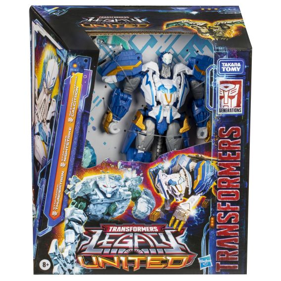 Transformers Generations Legacy United Leader Class Star Raider Thundertron, Nightstrike, Calcitron Action Figure product