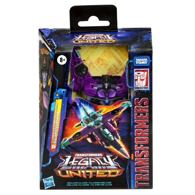 Transformers Generations Legacy United Deluxe Class Cyberverse Universe Slipstream Action Figure product image 12, provided