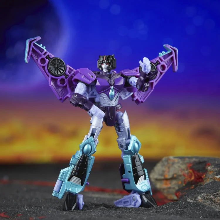 Transformers Generations Legacy United Deluxe Class Cyberverse Universe Slipstream Action Figure product image 2, provided