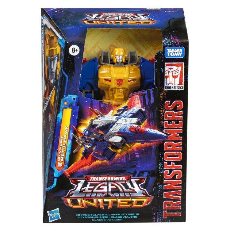 Transformers Generations Legacy United Voyager Class G1 Universe Metalhawk Action Figure product image 9, provided for