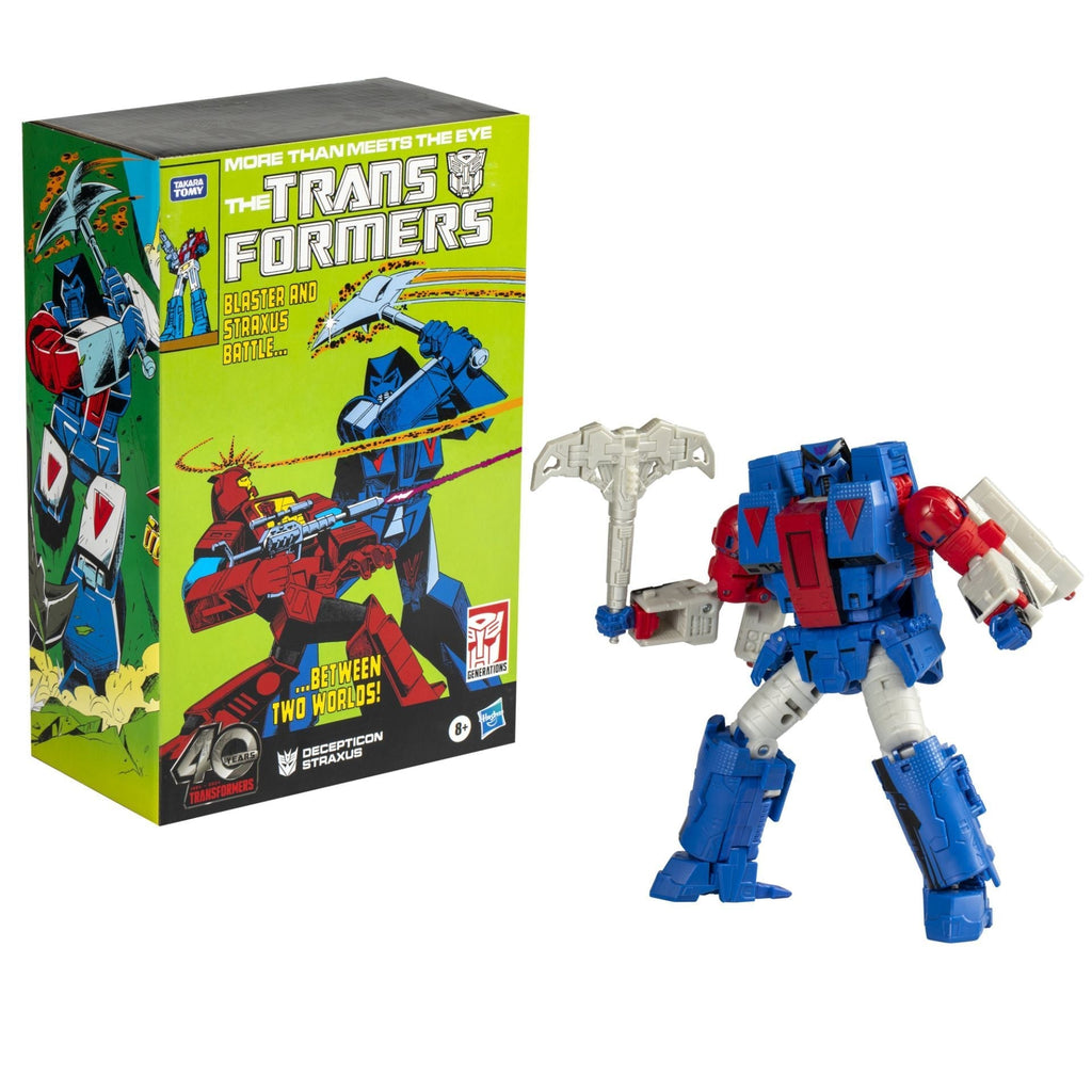 Transformers Generations Comic Edition Decepticon Straxus (40th Anniversary) Exclusive Action Figure product image 4,