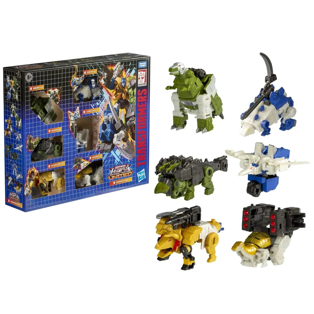 Transformers Legacy United Dinobot Dinoking Exclusive Multipack Action Figure product image 3, provided for visual reference