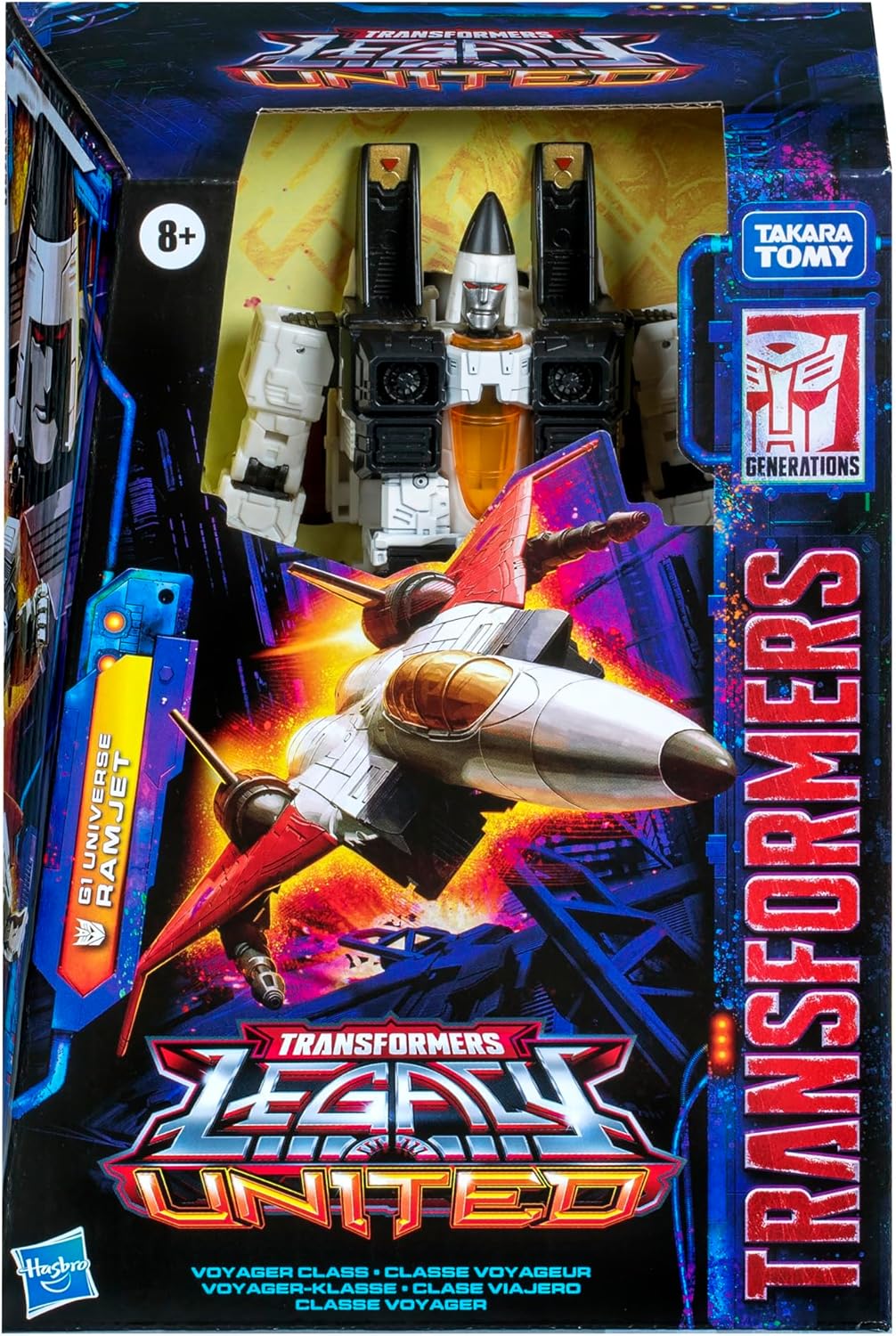 Transformers Generations Legacy United Voyager Class G1 Universe Ramjet Action Figure product image 6, provided for visual