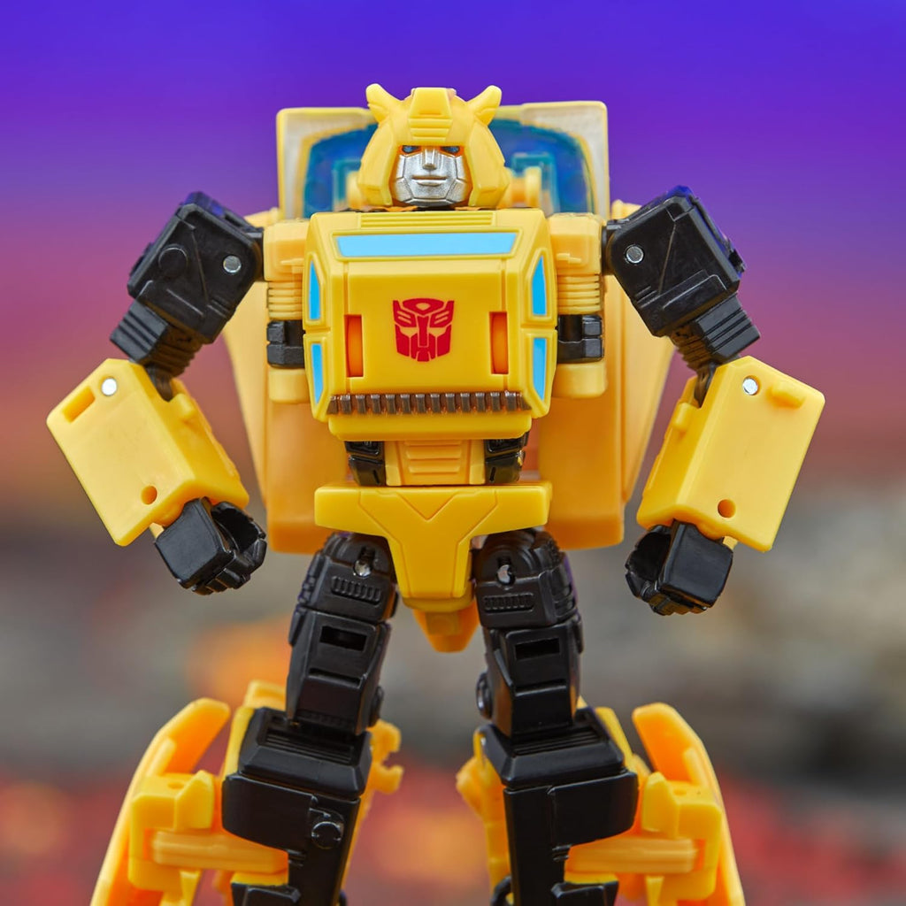 Transformers Generations Legacy United Deluxe Class Origin Bumblebee Action Figure product image 3, provided for visual