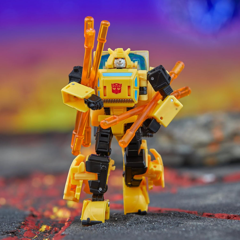 Transformers Generations Legacy United Deluxe Class Origin Bumblebee Action Figure product image 2, provided for visual