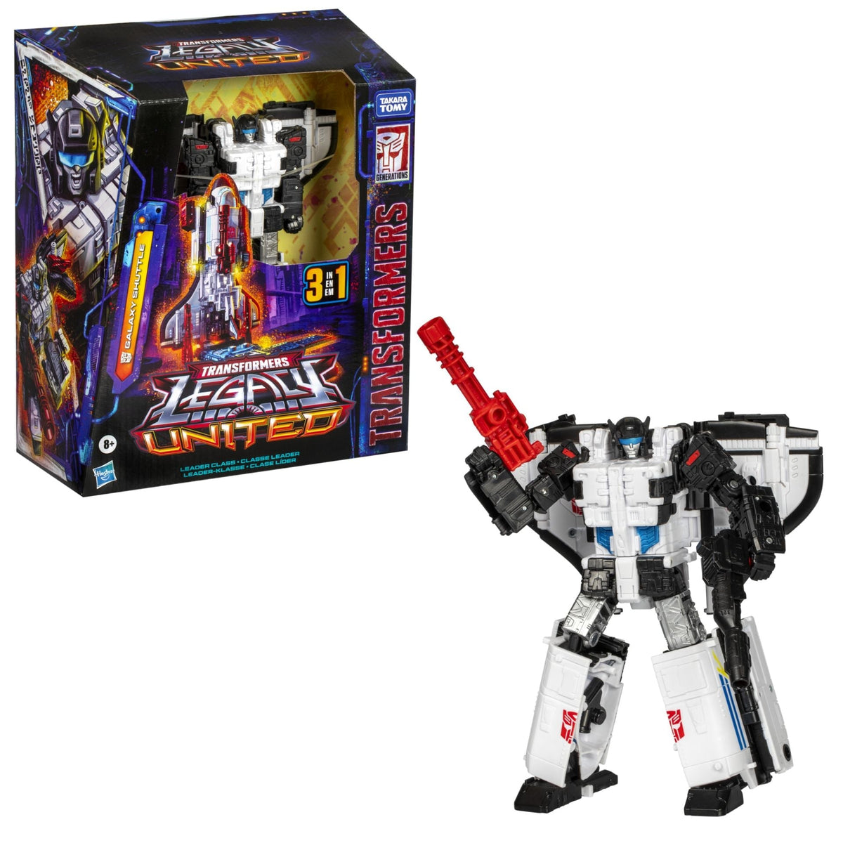 Transformers Generations Legacy United Leader Class Galaxy Shuttle Action Figure product image 4, provided for visual