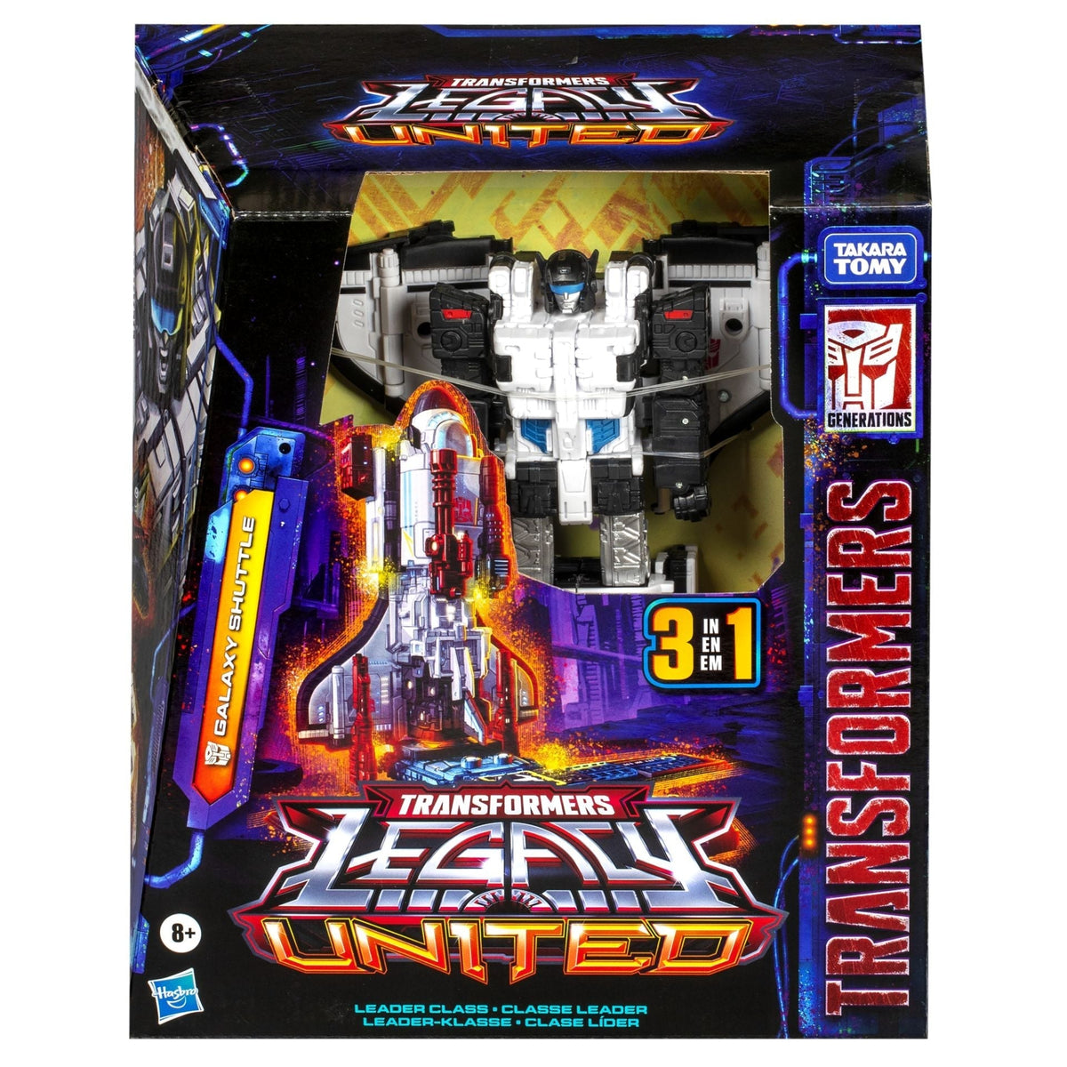 Transformers Generations Legacy United Leader Class Galaxy Shuttle Action Figure product image 5, provided for visual