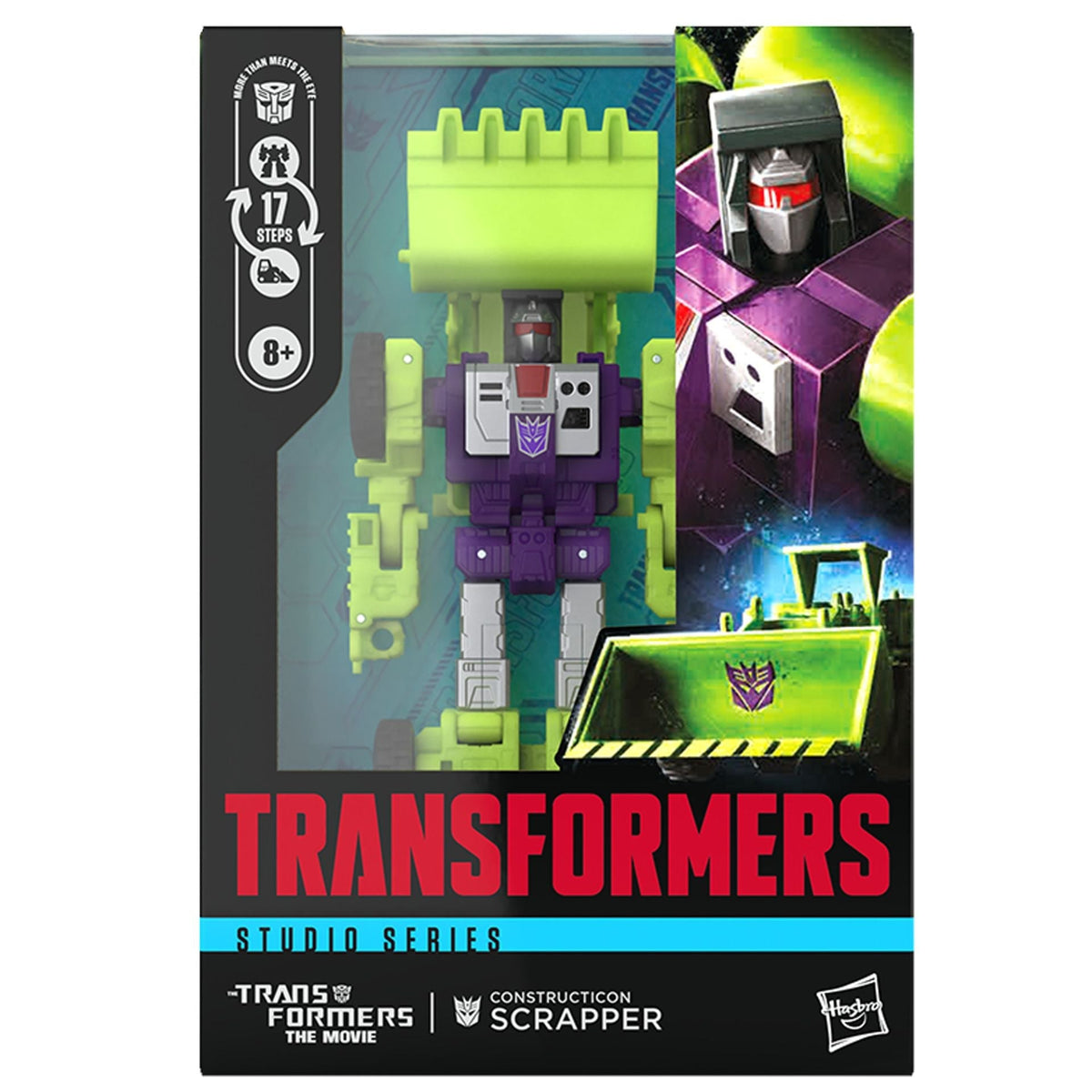 Transformers Studio Series 86 Voyager Constructicon Scrapper Action Figure product image 5, provided for visual reference