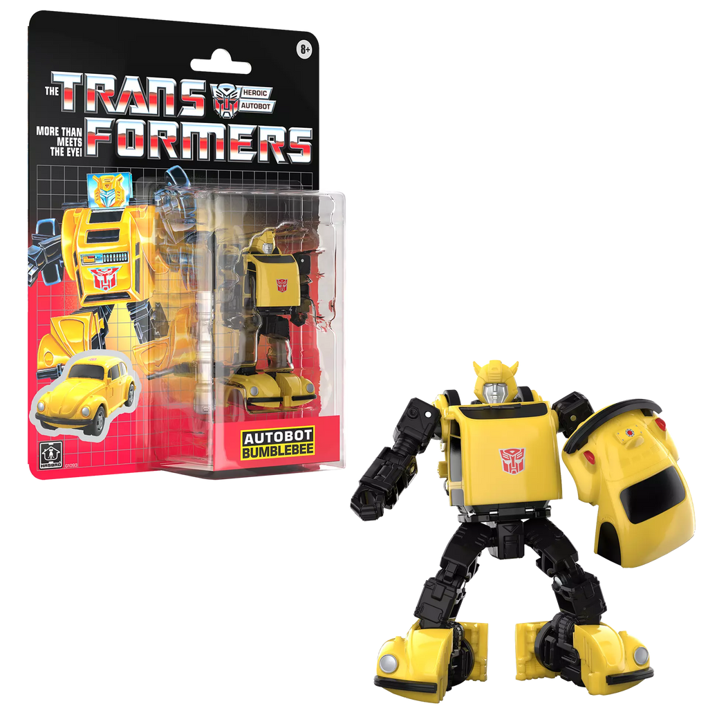 Transformers G1 Retro Carded Autobot Bumblebee Action Figure product image 2, provided for visual reference and product