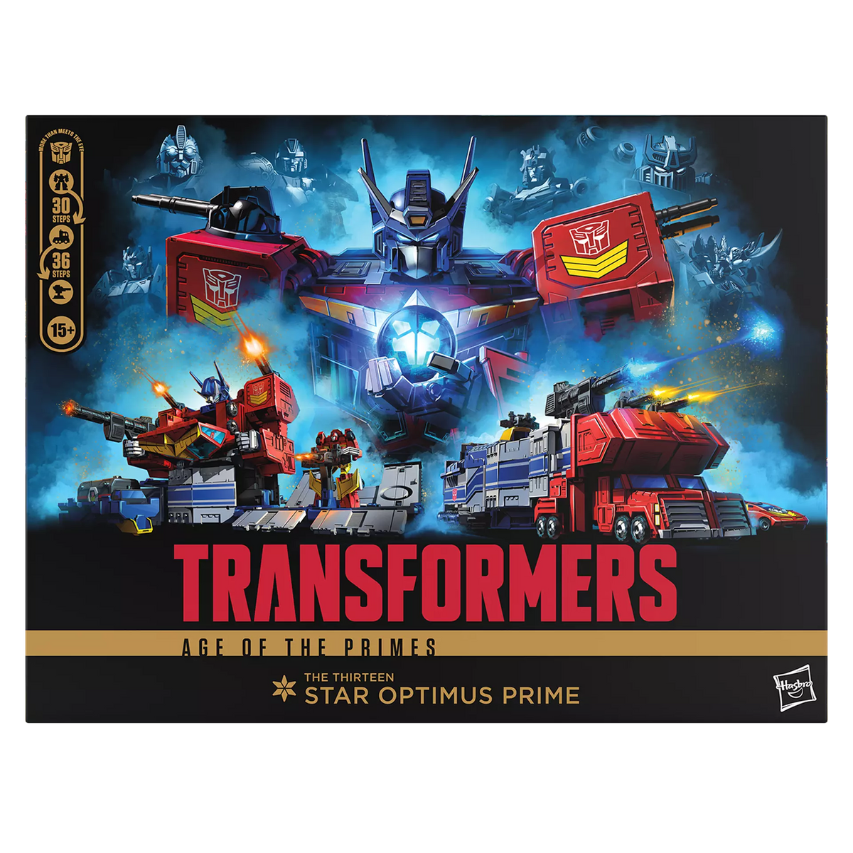 Transformers Age of the Primes Titan Class The Thirteen Star Optimus Prime (Star Convoy) Action Figure product image 13,