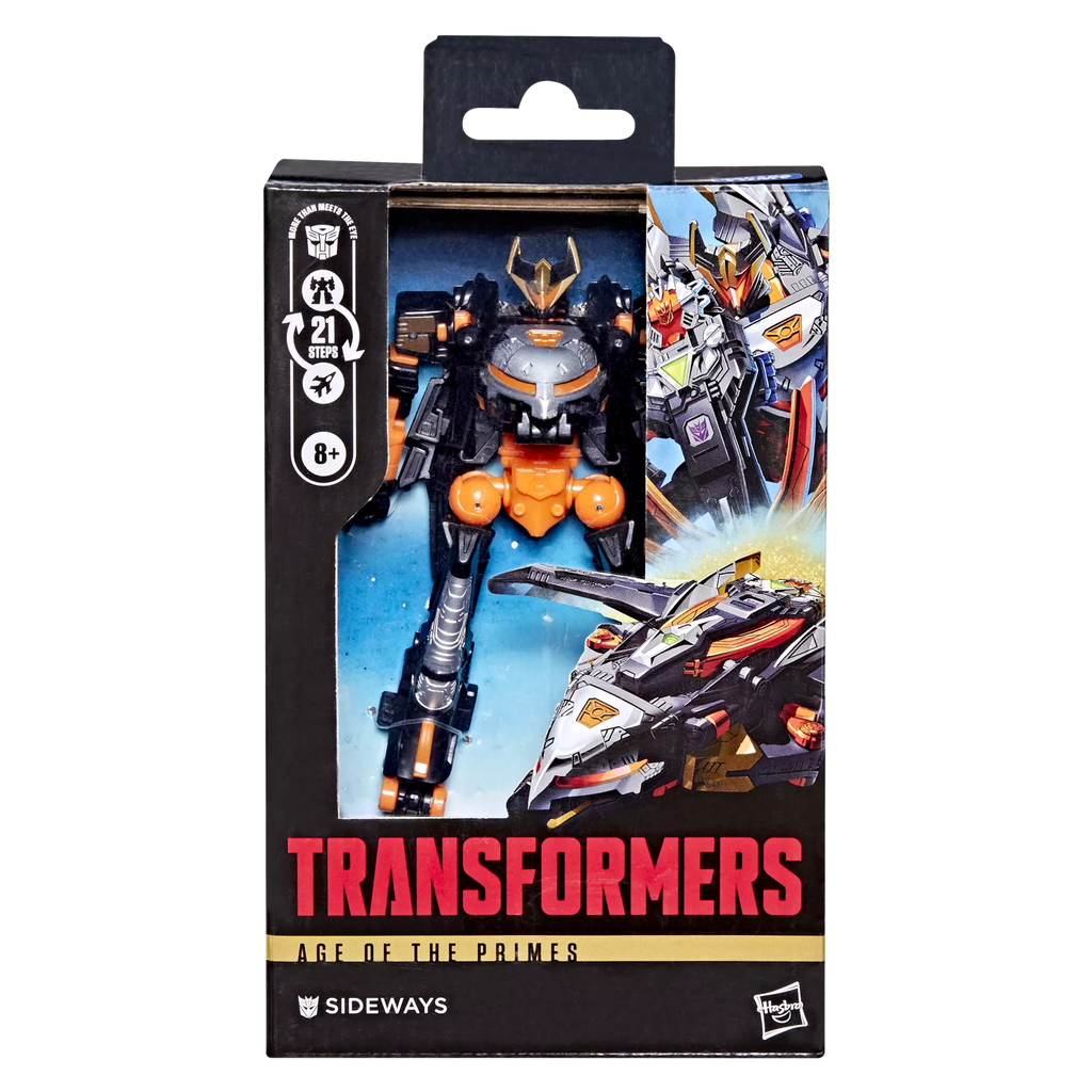 Transformers Age of the Primes Deluxe Class Sideways Action Figure Exclusive product image 3, provided for visual reference