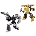 Transformers Hearts of Steel Timelines Comic Edition Megatron and Timelines Bumblebee Action Figure Exclusive product image