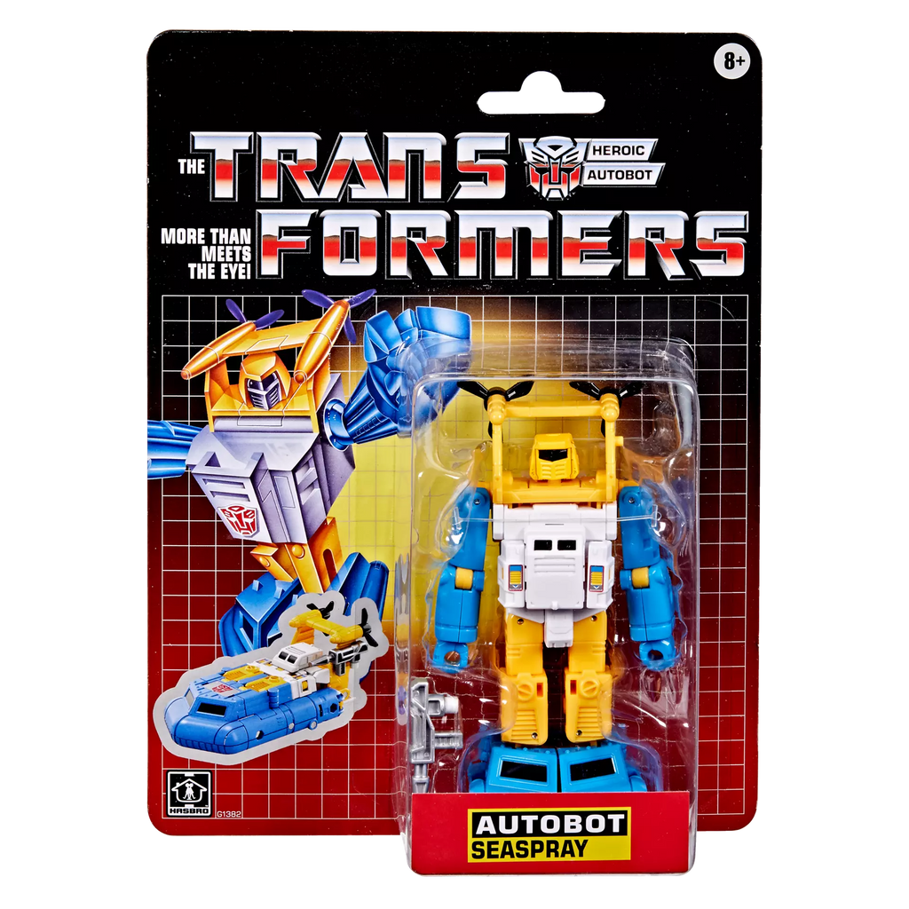 Transformers G1 Retro Carded Autobot Seaspray Action Figure product image 10, provided for visual reference and product