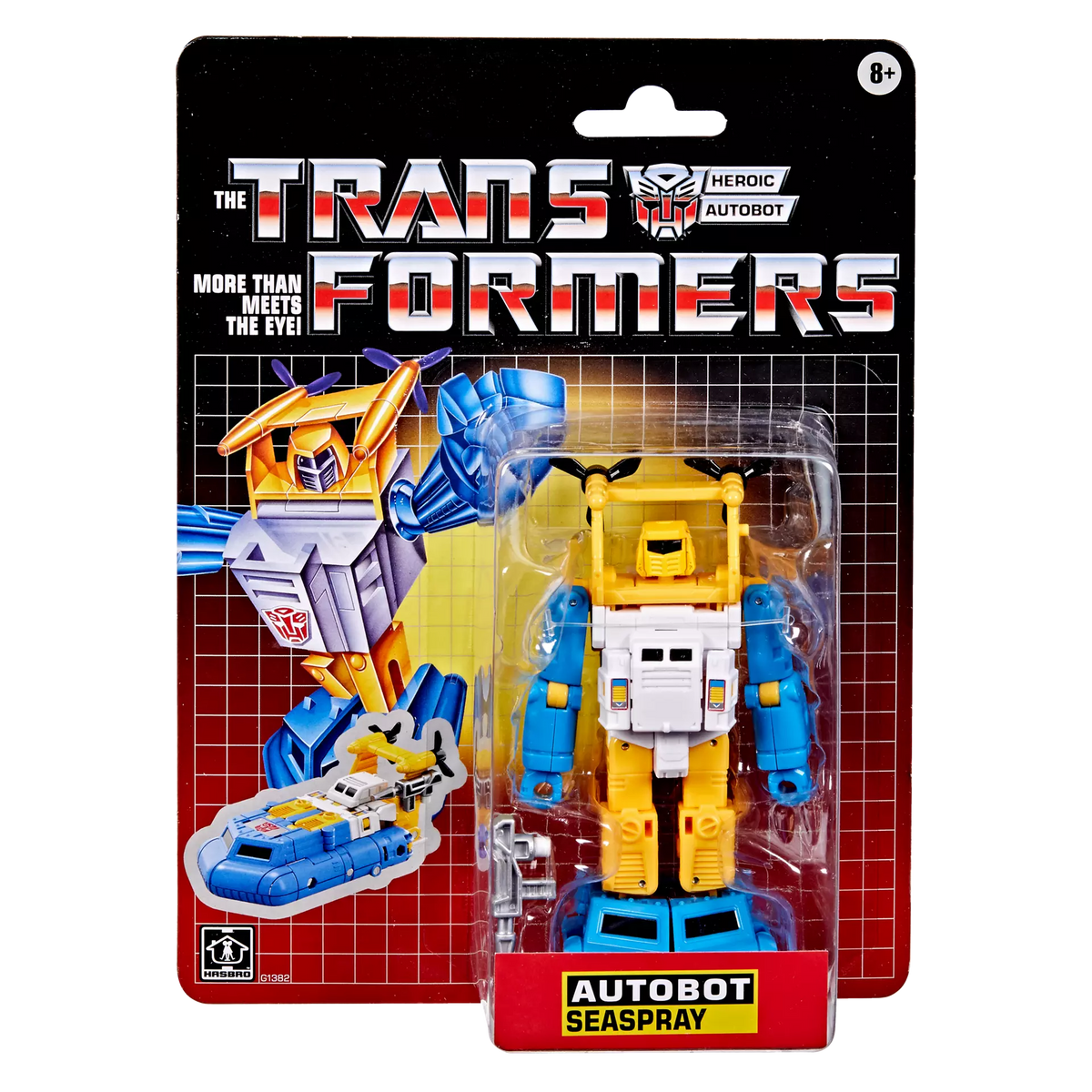 Transformers G1 Retro Carded Autobot Seaspray Action Figure product image 10, provided for visual reference and product