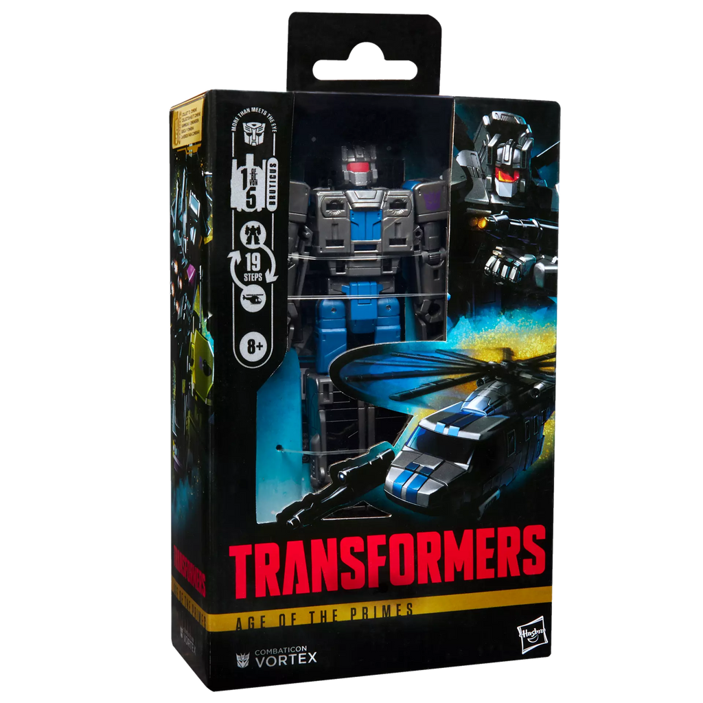 Transformers Age of the Primes Deluxe Class Combaticon Vortex Action Figure product image 6, provided for visual reference