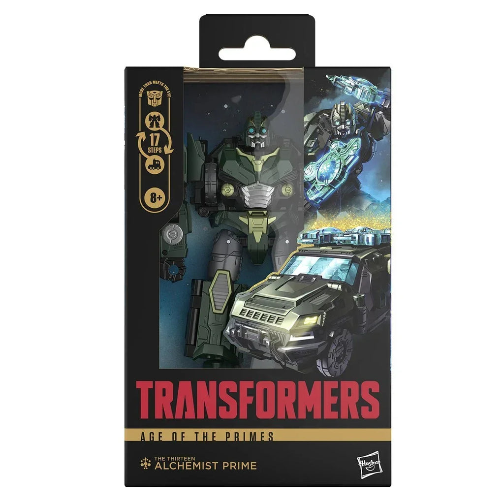 Transformers Age of the Primes Deluxe Class The Thirteen Alchemist Prime Action Figure product image 5, provided for visual