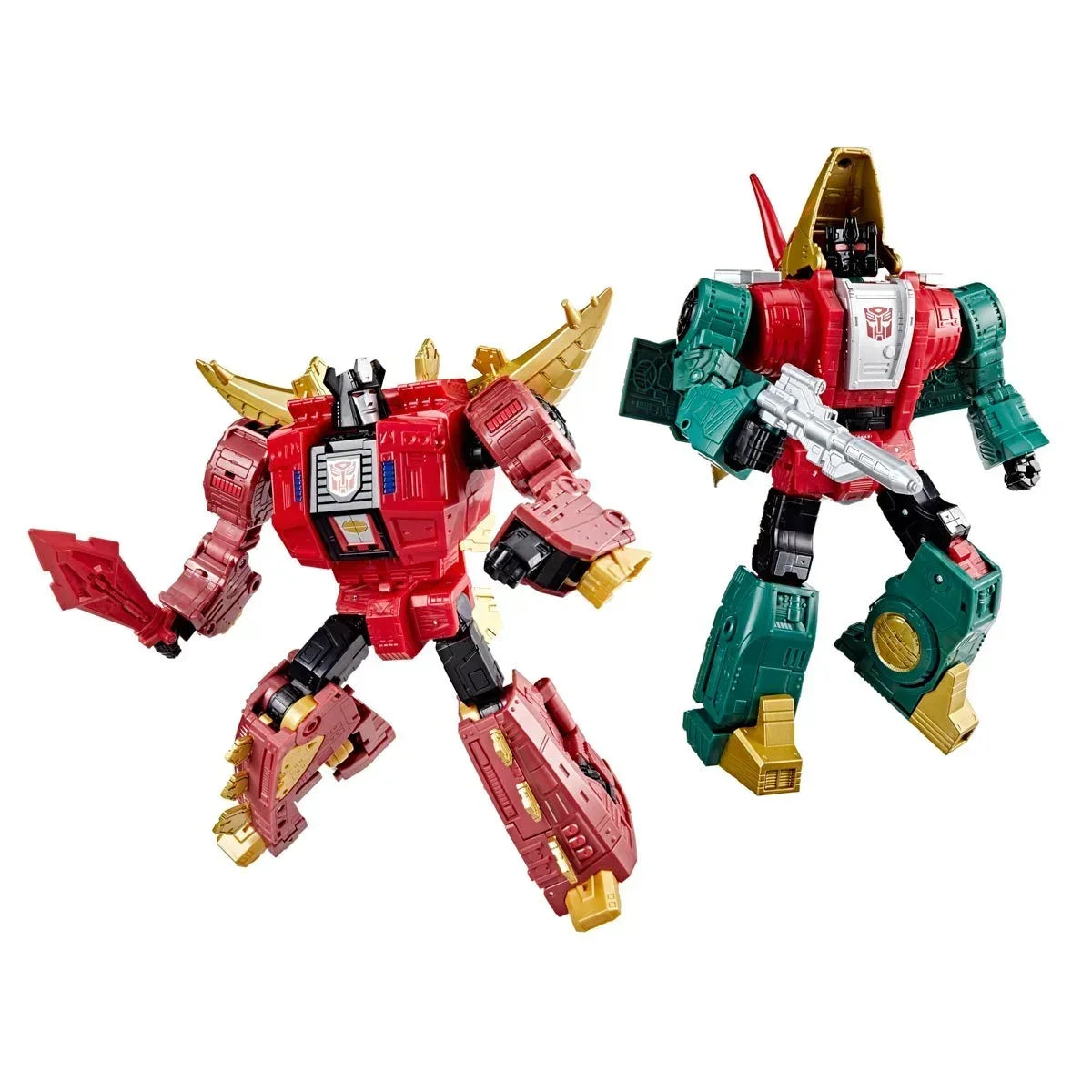 Transformers Age of the Primes Leader Class G2 Dinobots Slug and Snarl Action Figure product image 1, provided for visual