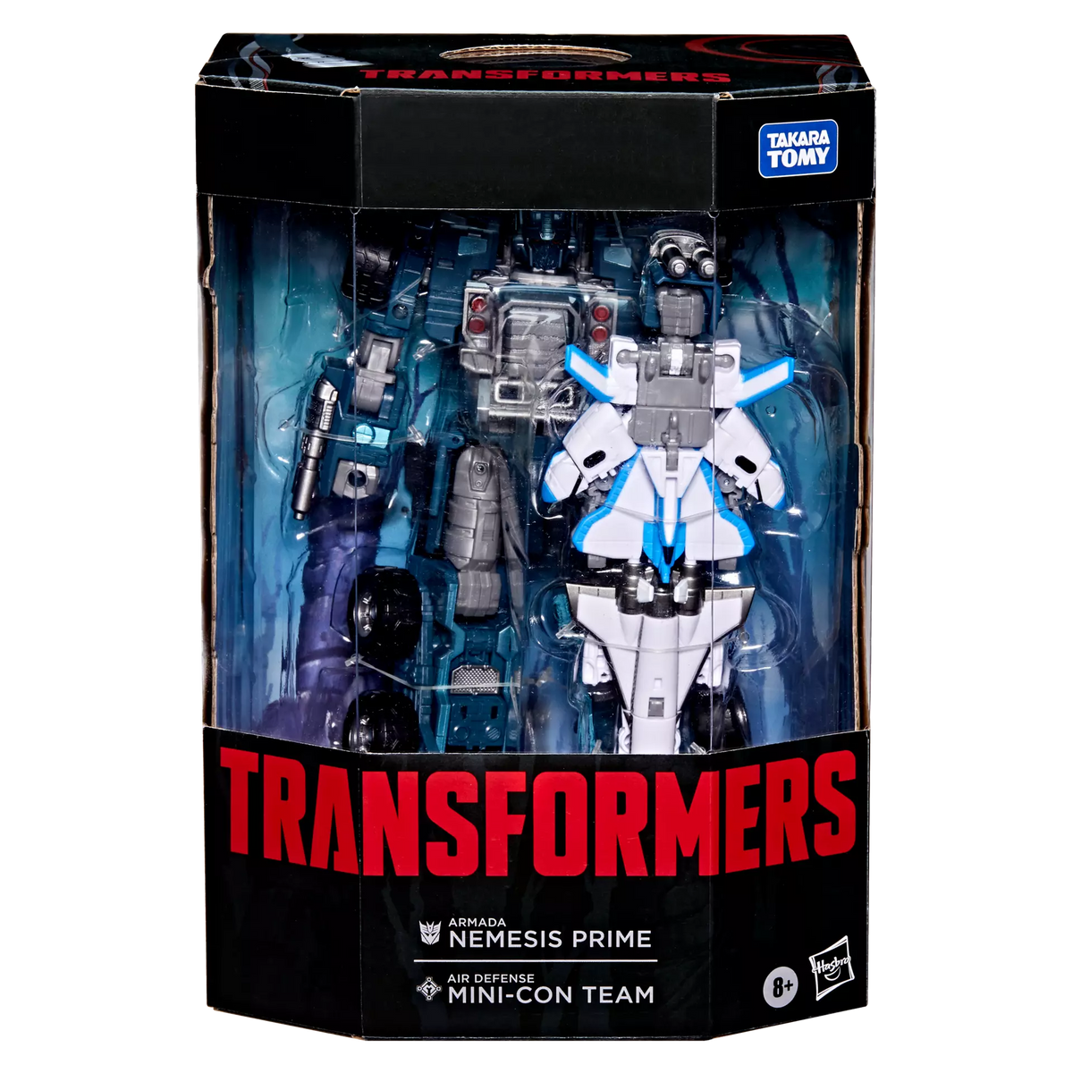 Transformers Generations Voyager Class Armada Nemesis Prime and Air Defense Mini-Con Team 4 Pack Action Figure product image