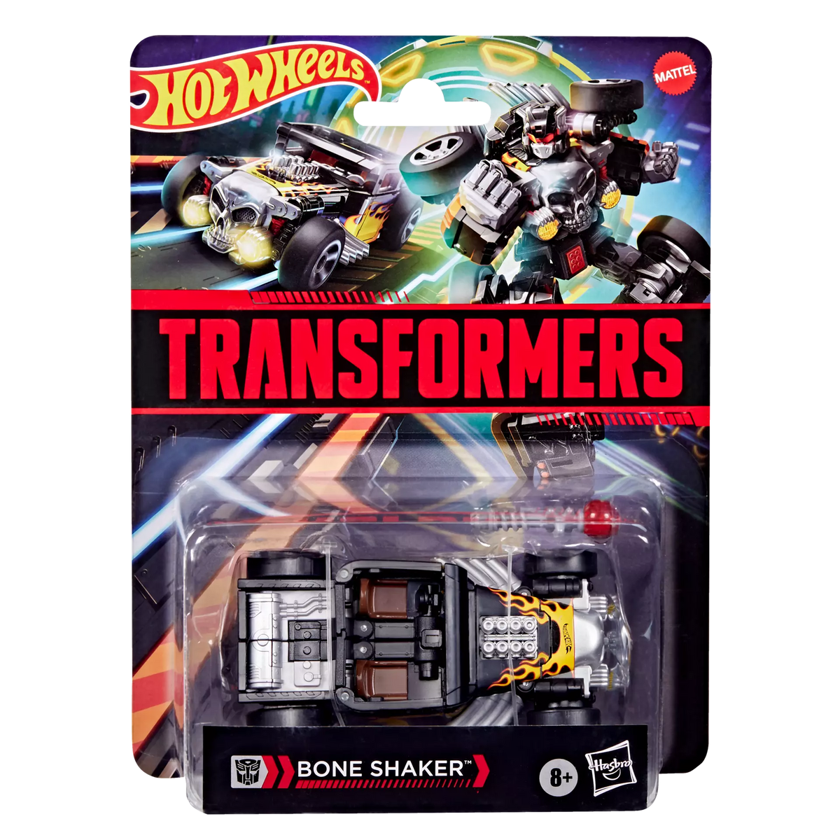 Transformers Collaborative Hot Wheels Bone Shaker Action Figure product image 8, provided for visual reference and product