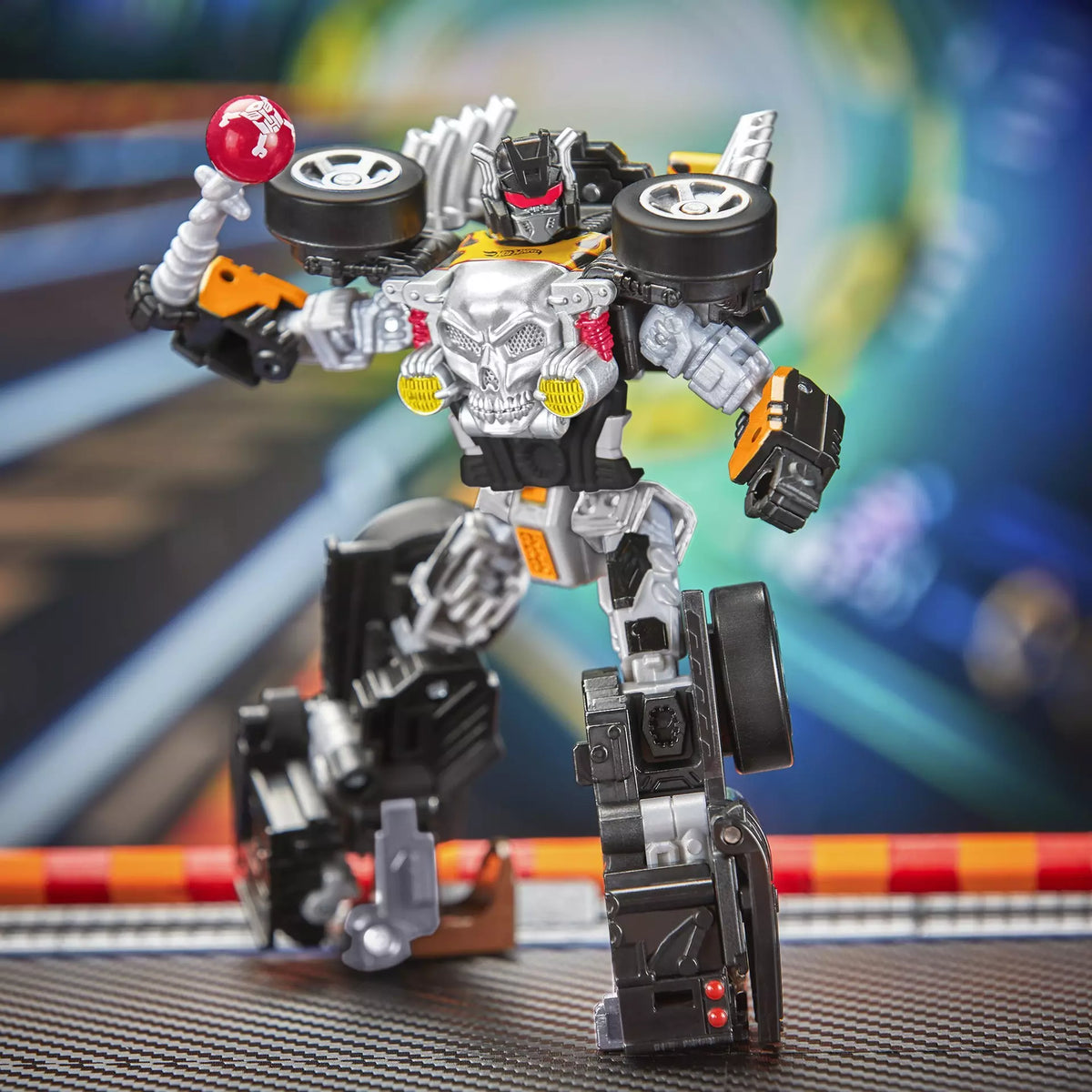 Transformers Collaborative Hot Wheels Bone Shaker Action Figure product image 1, provided for visual reference and product