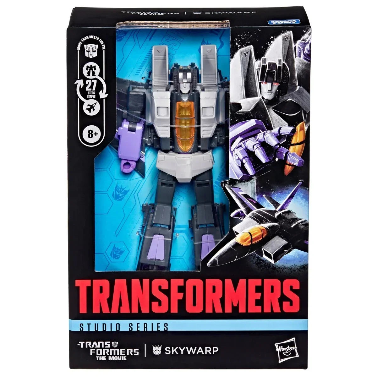 Transformers Studio Series 86 Voyager Skywarp Action Figure product image 9, provided for visual reference and product