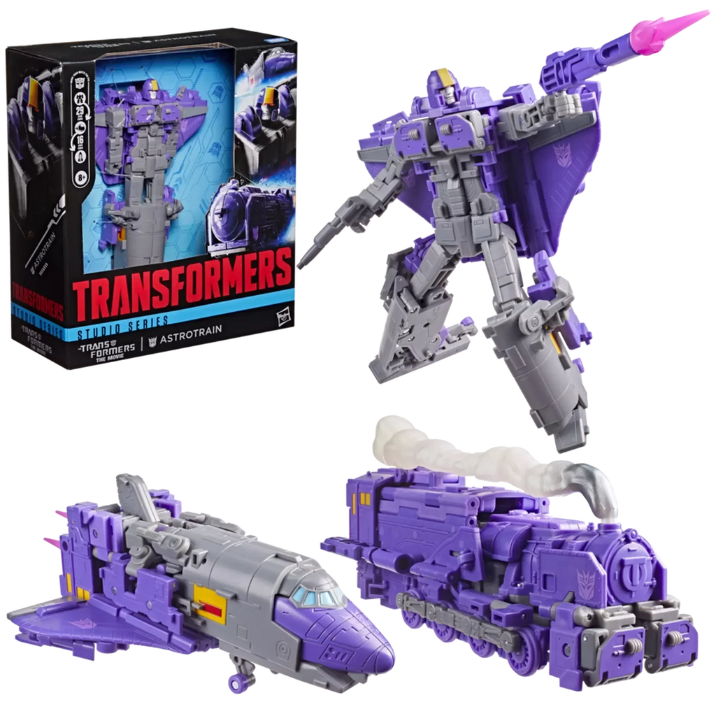 Transformers The Movie Studio Series 86 Leader Astrotrain Action Figure product image 5, provided for visual reference and