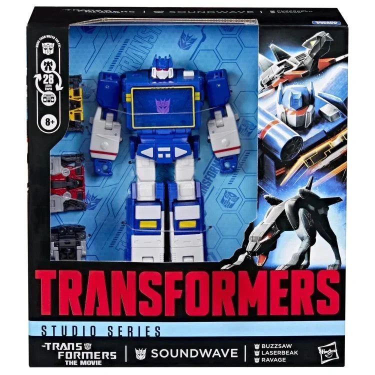 Transformers Generations Studio Series The Transformers The Movie 86 Leader Soundwave Action Figure product image 4,
