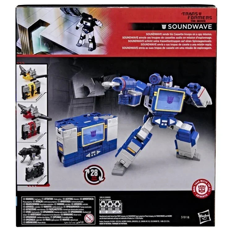 [Pre-Sale] Transformers Generations Studio Series The Transformers The Movie 86 Soundwave Action Figure product image 5,