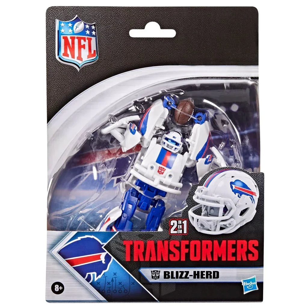 Hasbro Transformers Collaborative x NFL Buffalo Bills Blizz-Herd Action Figure product image 3, provided for visual