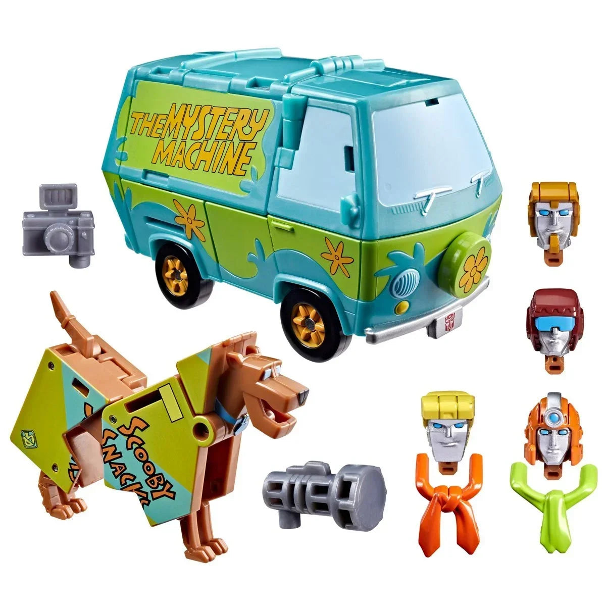 Transformers Collaborative x Scooby Doo Mysterious Prime & Automutt Action Figure product image 2, provided for visual