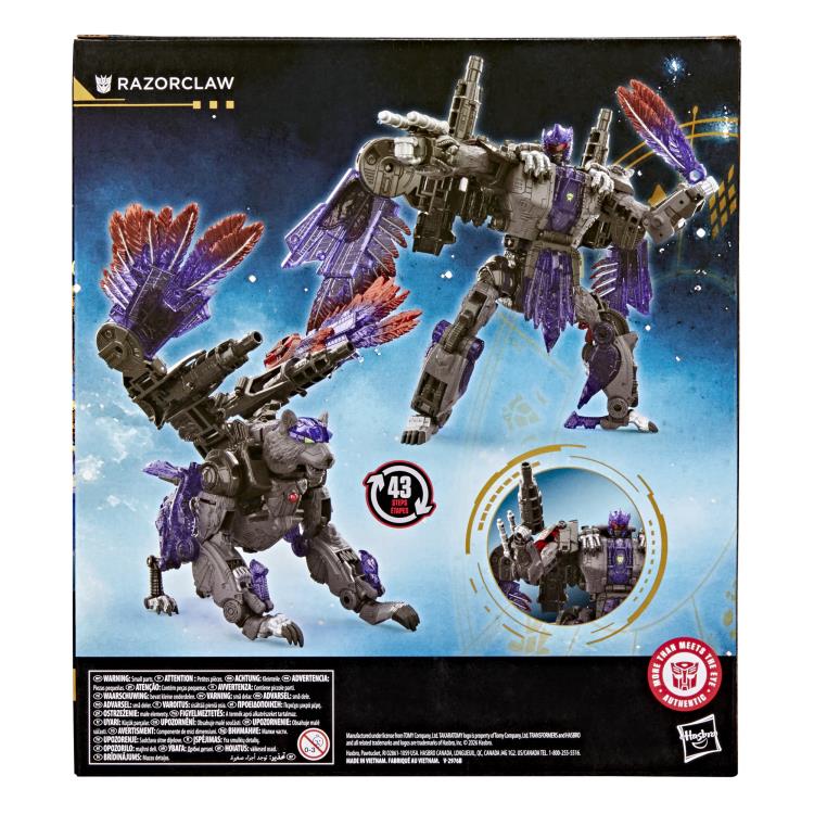Transformers Age of the Primes Leader Razorclaw Action Figure product image 4, provided for visual reference and product