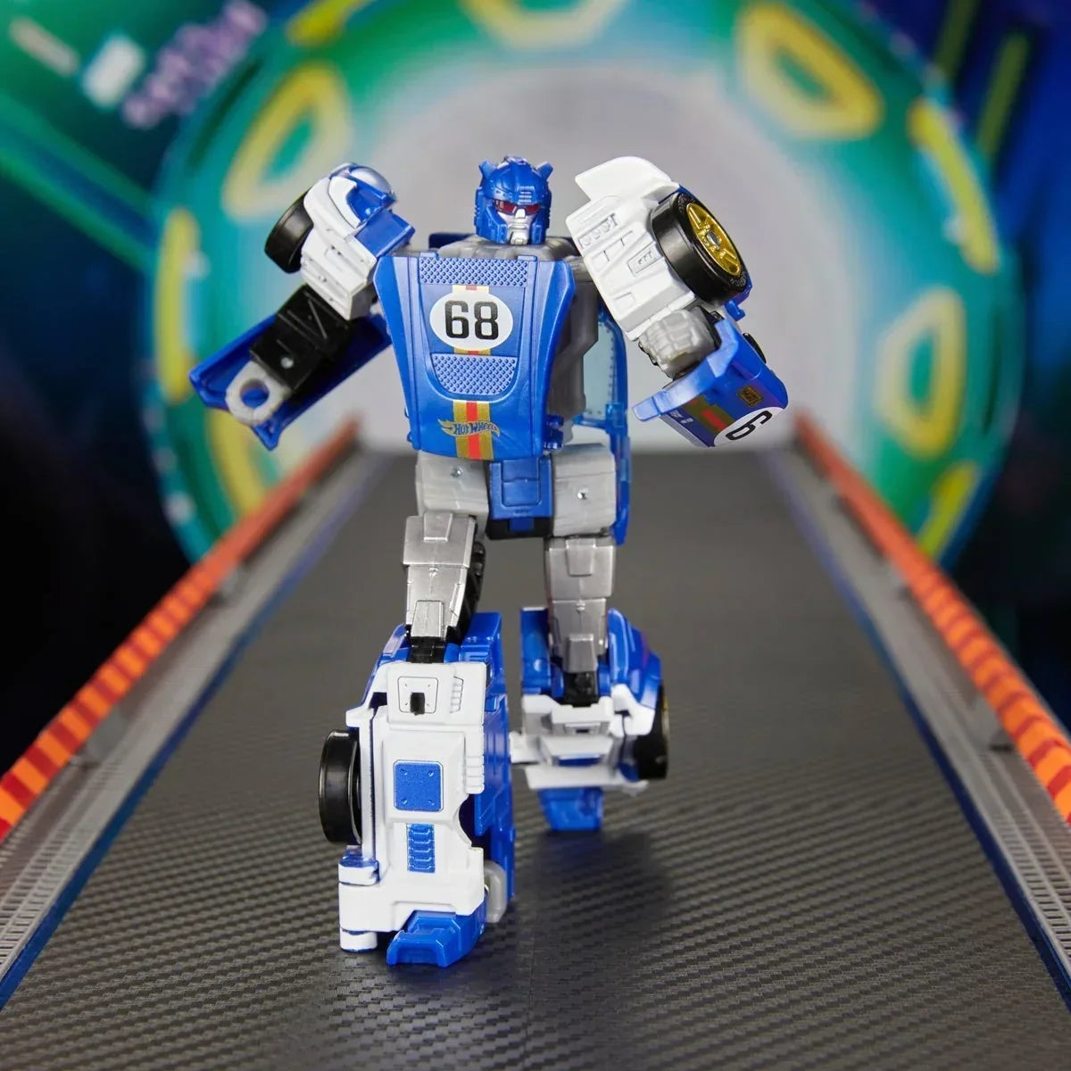 Hasbro Transformers Collaborative x Hot Wheels Deluxe Class El Segundo Coupe 5 Inch Action Figure product image 2, provided