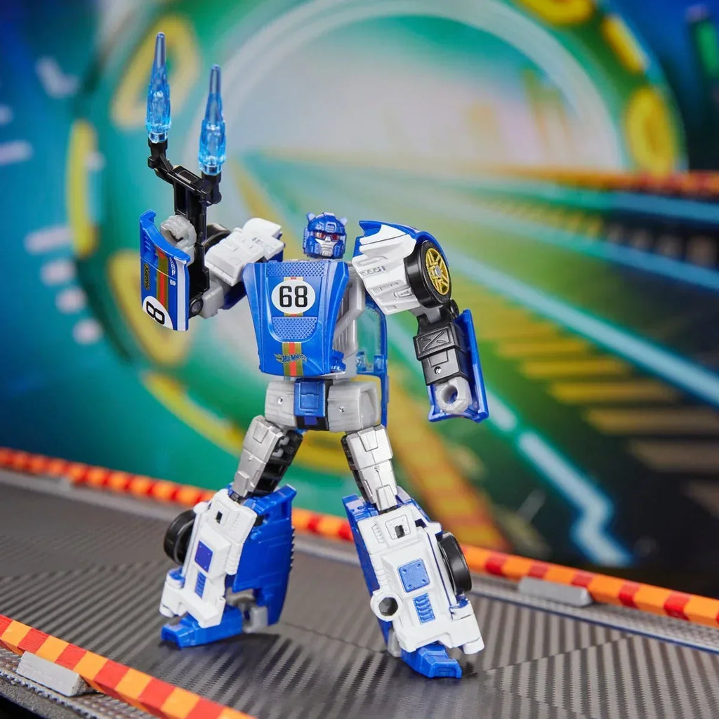 Hasbro Transformers Collaborative x Hot Wheels Deluxe Class El Segundo Coupe 5 Inch Action Figure product image 3, provided