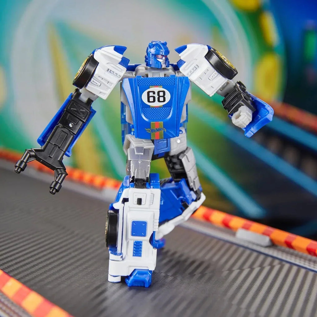 Hasbro Transformers Collaborative x Hot Wheels Deluxe Class El Segundo Coupe 5 Inch Action Figure product image 4, provided