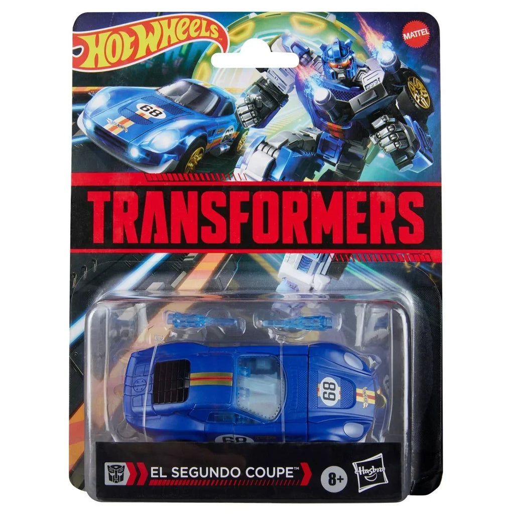 Hasbro Transformers Collaborative x Hot Wheels Deluxe Class El Segundo Coupe 5 Inch Action Figure product image 8, provided