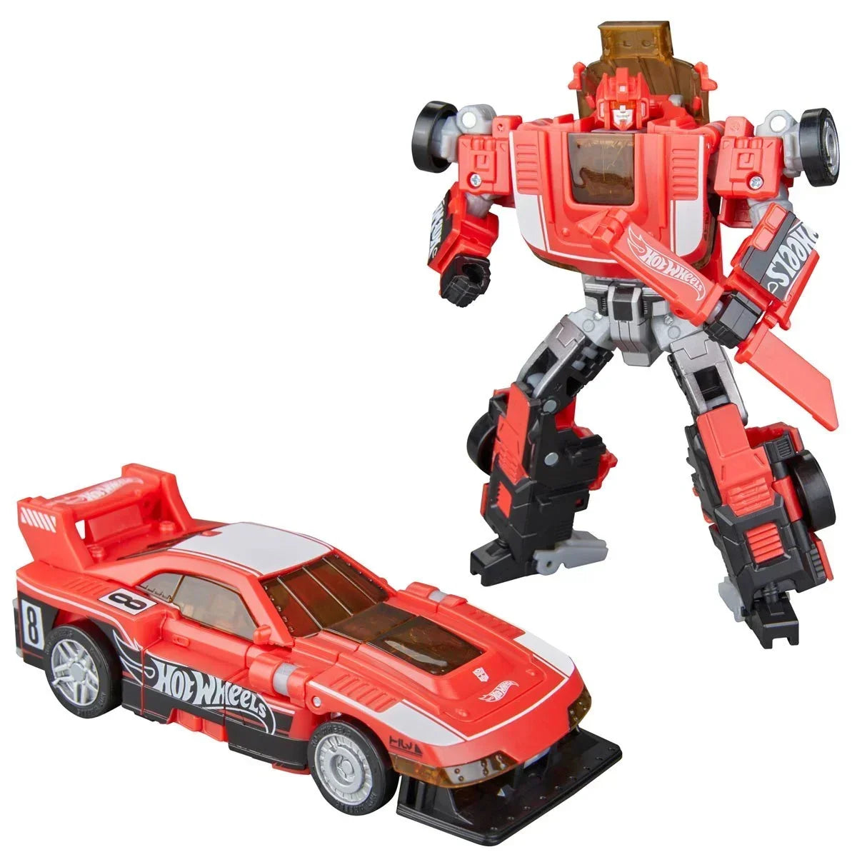 Hasbro Transformers Collaborative x Hot Wheels Deluxe Class GT-Scorcher 5 Inch Action Figure product image 1, provided for