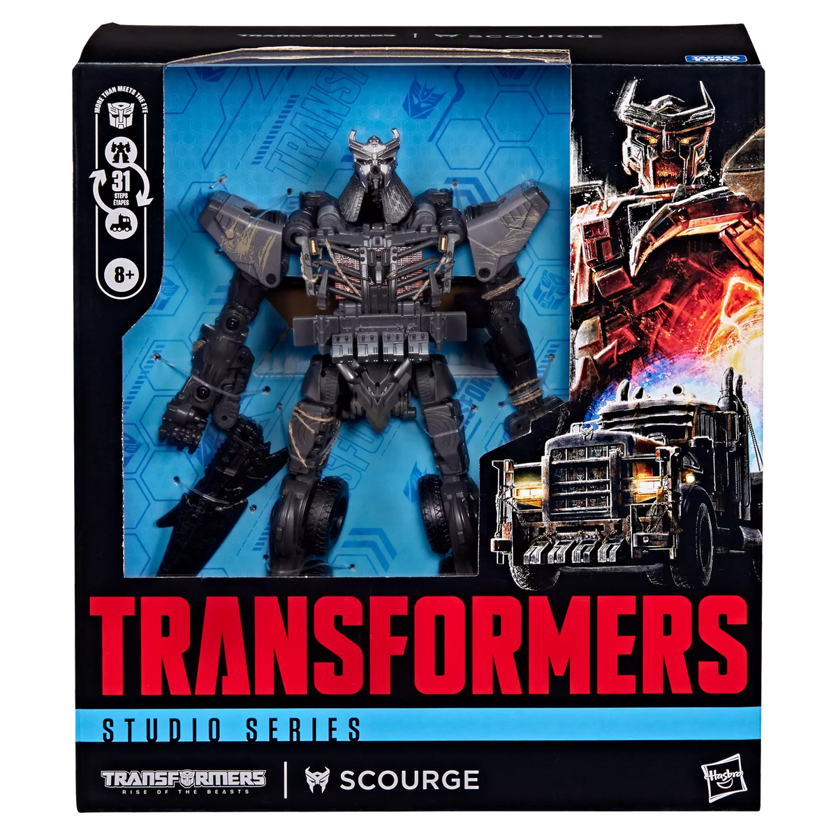 Transformers Generations Studio Series Rise of the Beasts Leader Scourge Action Figure product image 5, provided for visual