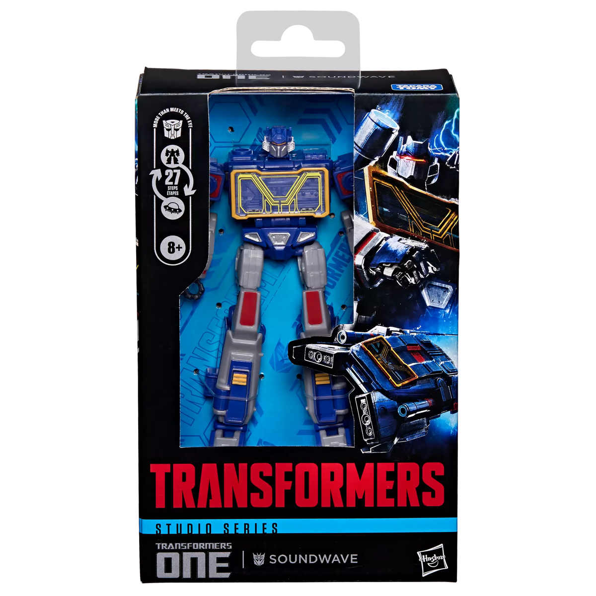 Transformers One Studio Series Deluxe Soundwave Action Figure product image 3, provided for visual reference and product
