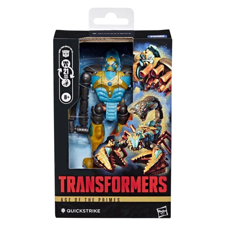 Transformers Age of the Primes Deluxe Quickstrike Action Figure product image 3, provided for visual reference and product