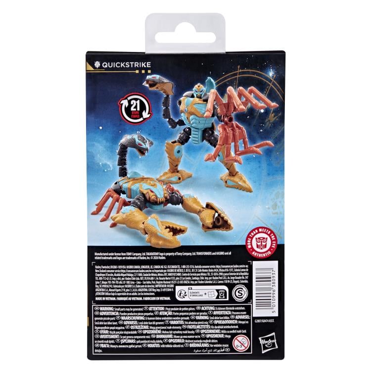 Transformers Age of the Primes Deluxe Quickstrike Action Figure product image 4, provided for visual reference and product