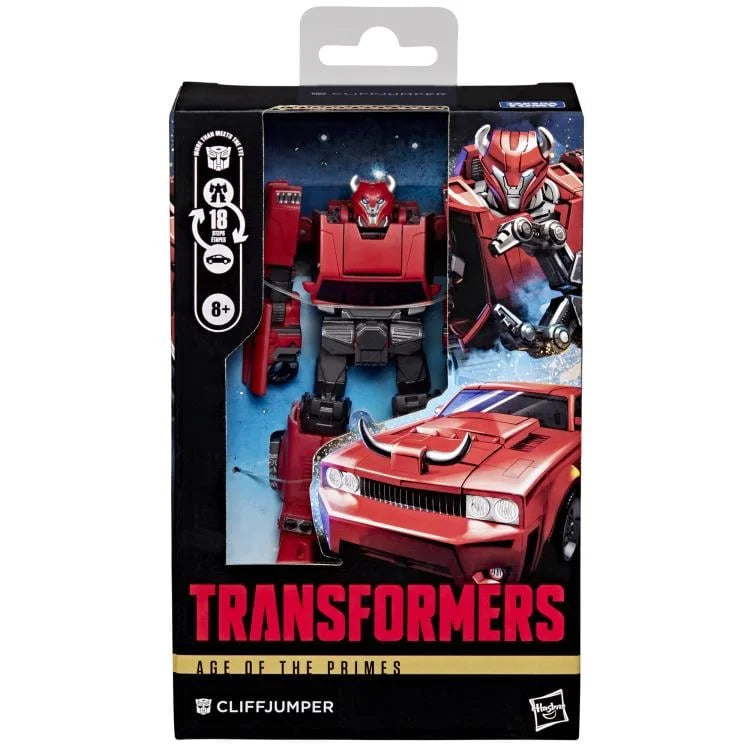 Transformers Generations Age of the Primes Deluxe Prime Cliffjumper Action Figure product image 7, provided for visual