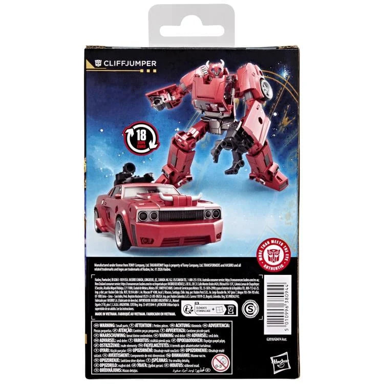 Transformers Generations Age of the Primes Deluxe Prime Cliffjumper Action Figure product image 8, provided for visual
