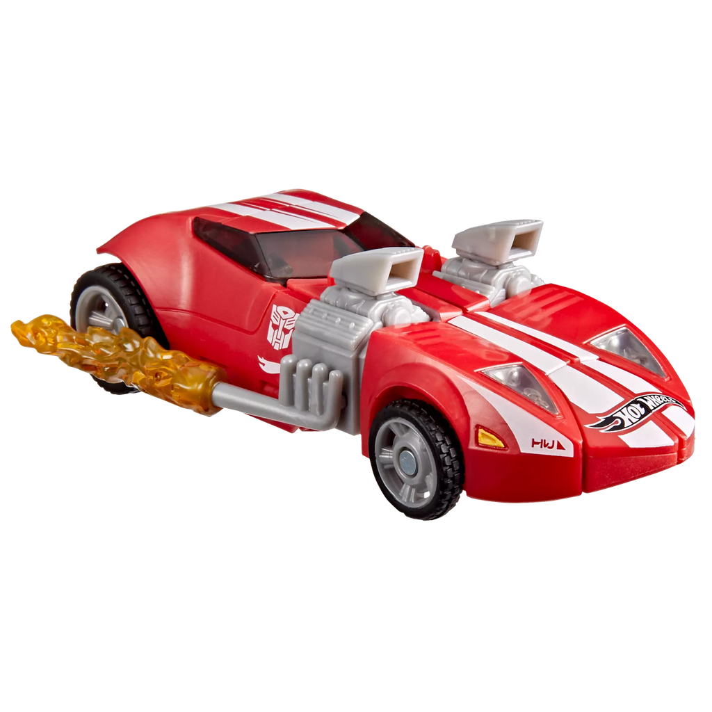 Transformers Collaborative Hot Wheels Twin Mill (Red) Action Figure product image 2, provided for visual reference and