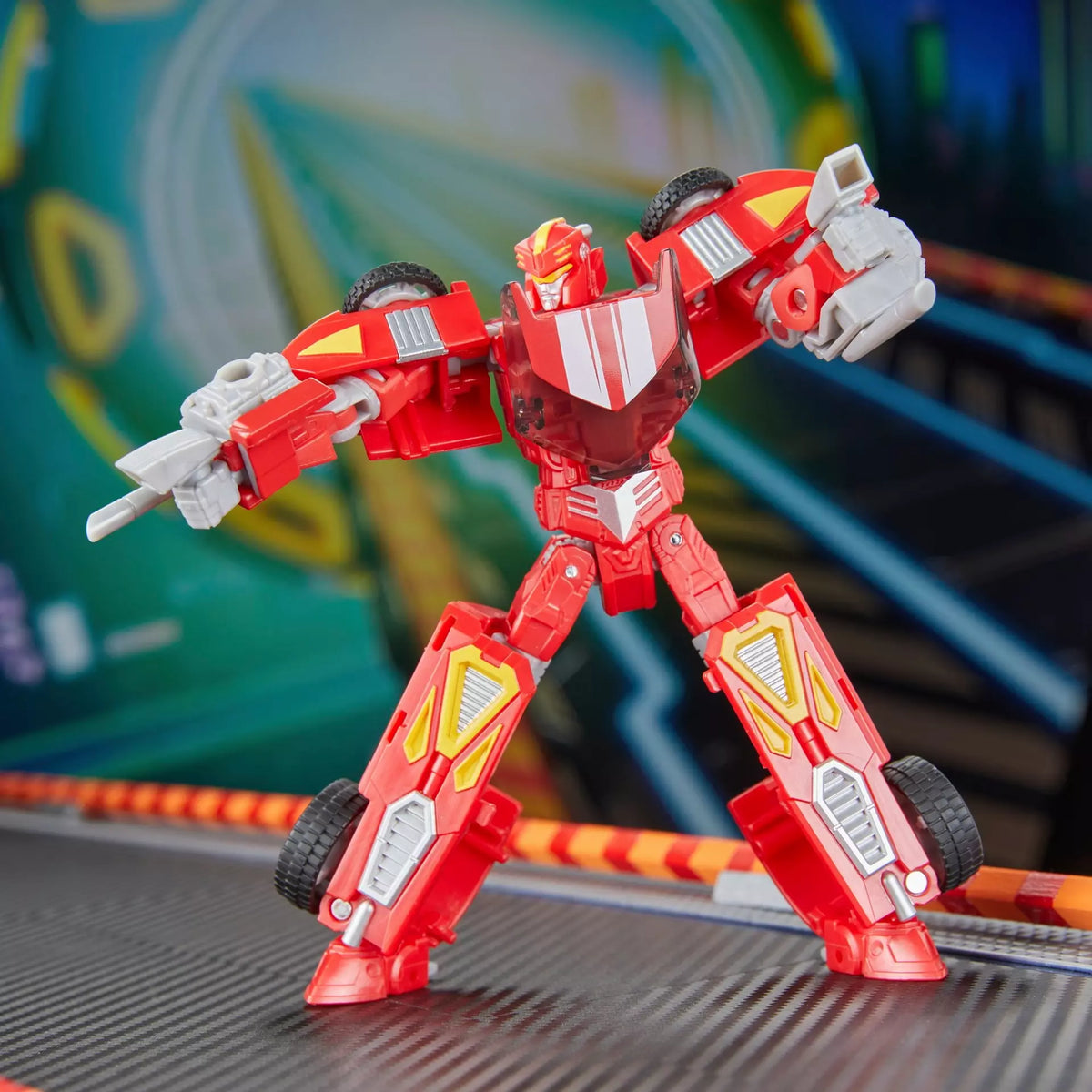 Transformers Collaborative Hot Wheels Twin Mill (Red) Action Figure product image 7, provided for visual reference and