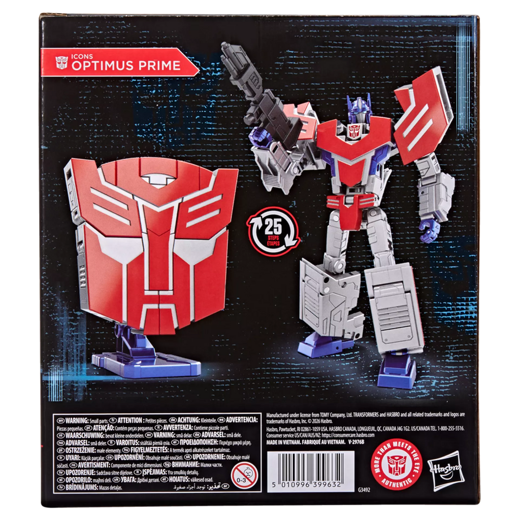 Transformers Voyager Class Icons Optimus Prime Action Figure product image 4, provided for visual reference and product