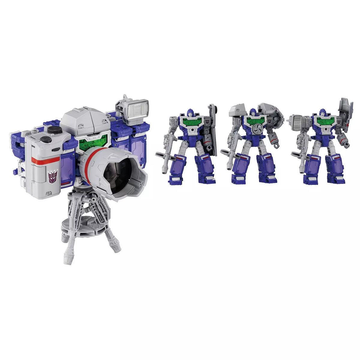 Transformers Dramatic Capture Series DCS-5 Decepticons Part 1 4-Pack Action Figure product image 7, provided for visual