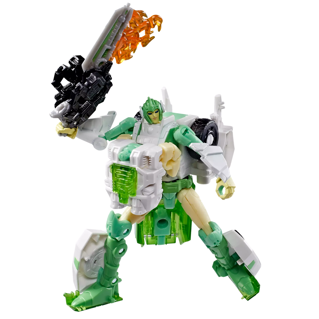 Transformers Generations War For Cybertron: Siege Deluxe Greenlight and Dazzlestrike Action Figure WFC-S15 product image 4,