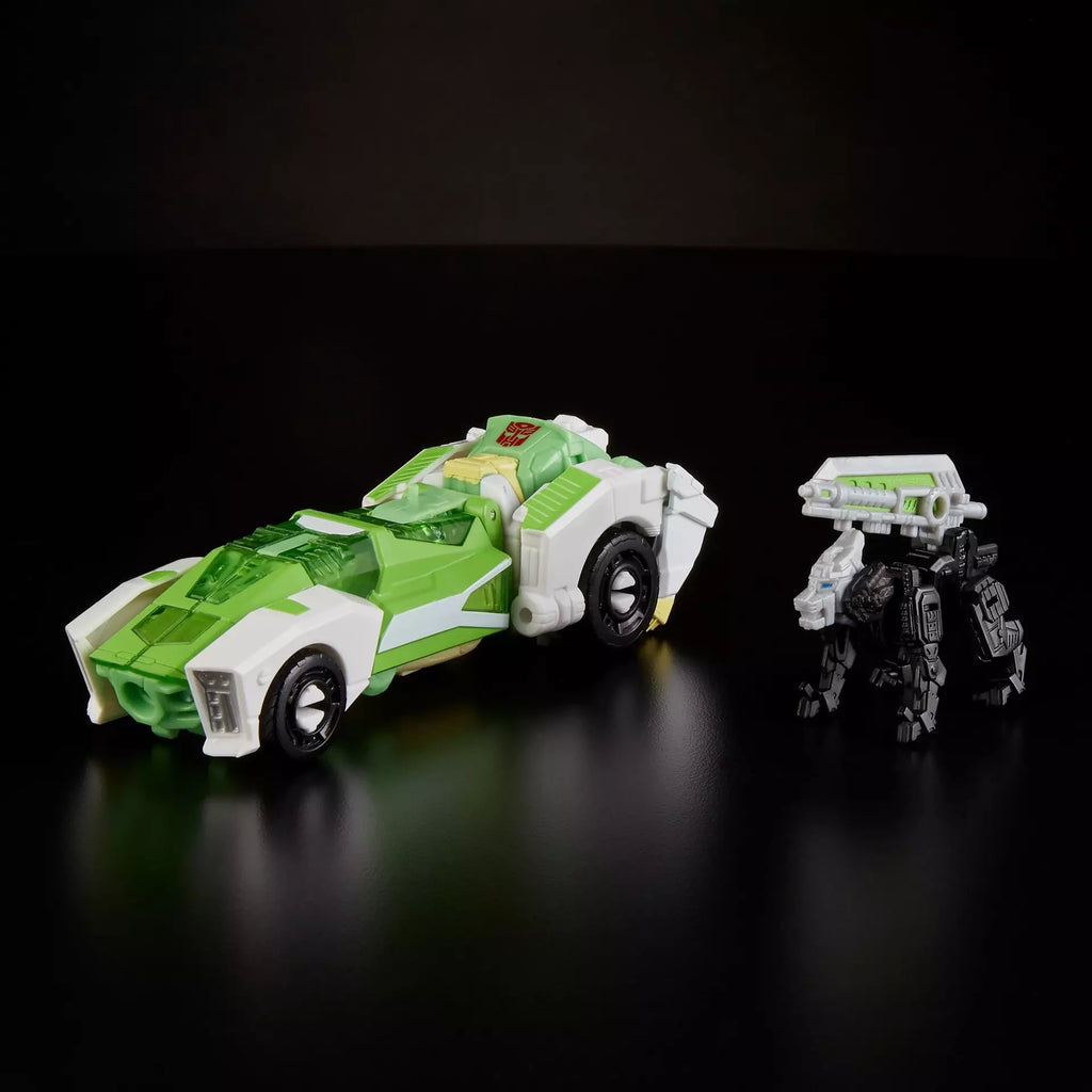Transformers Generations War For Cybertron: Siege Deluxe Greenlight and Dazzlestrike Action Figure WFC-S15 product image 10,